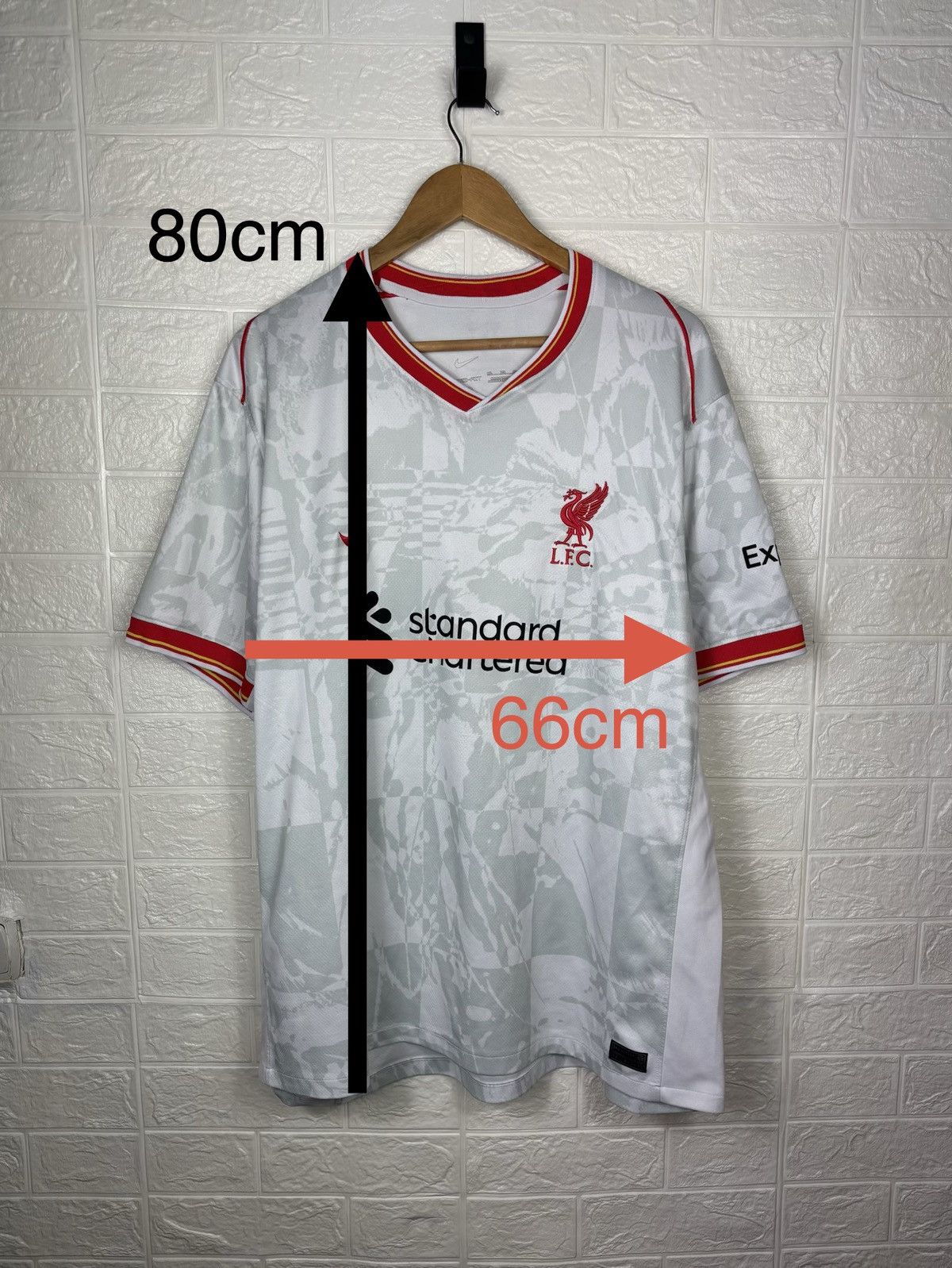 Nike LIVERPOOL 2024 2025 THIRD FOOTBALL SHIRT SOCCER JERSEY NIKE Size US XXL / EU 58 / 5 - 2 Thumbnail