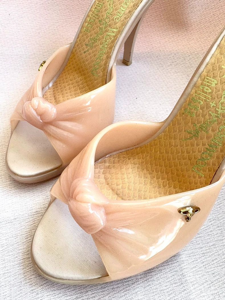 Vivienne Westwood Vivienne Westwood Pink bow heels Size US 6.5 / IT 36.5 - 3 Thumbnail