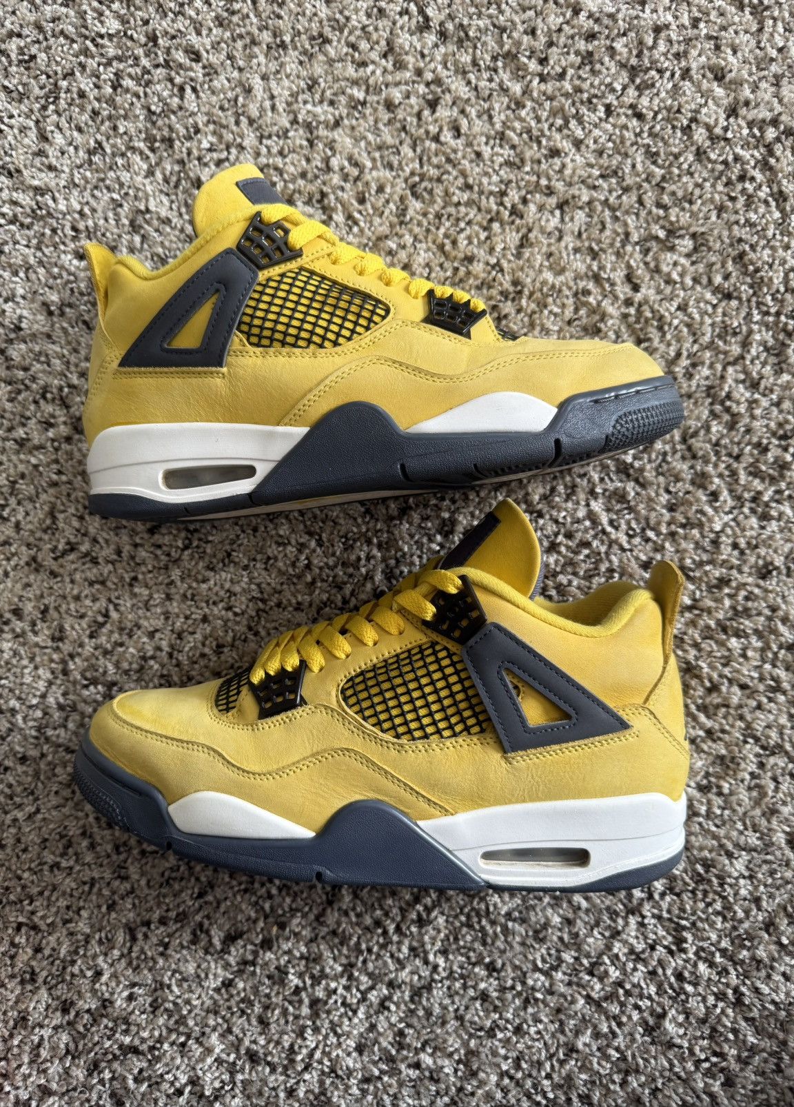 Jordan Brand Air Jordan 4 Retro “Lightning” –Size 9 (Used) | Box Included Size US 9 / EU 42 - 1 Thumbnail