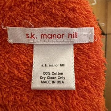 s.k. manor hill S.K. manor hill pile scarf in Orange Size ONE SIZE - 7 Thumbnail