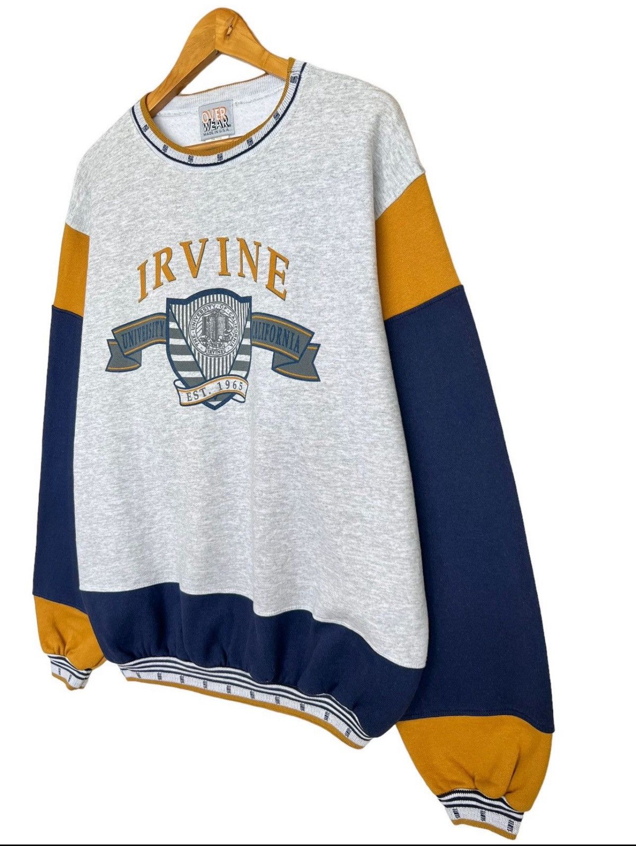 Vintage Vintage 90s Irvine UCLA Sweatshirt Irvine University Sweater Size US L / EU 52-54 / 3 - 5 Thumbnail