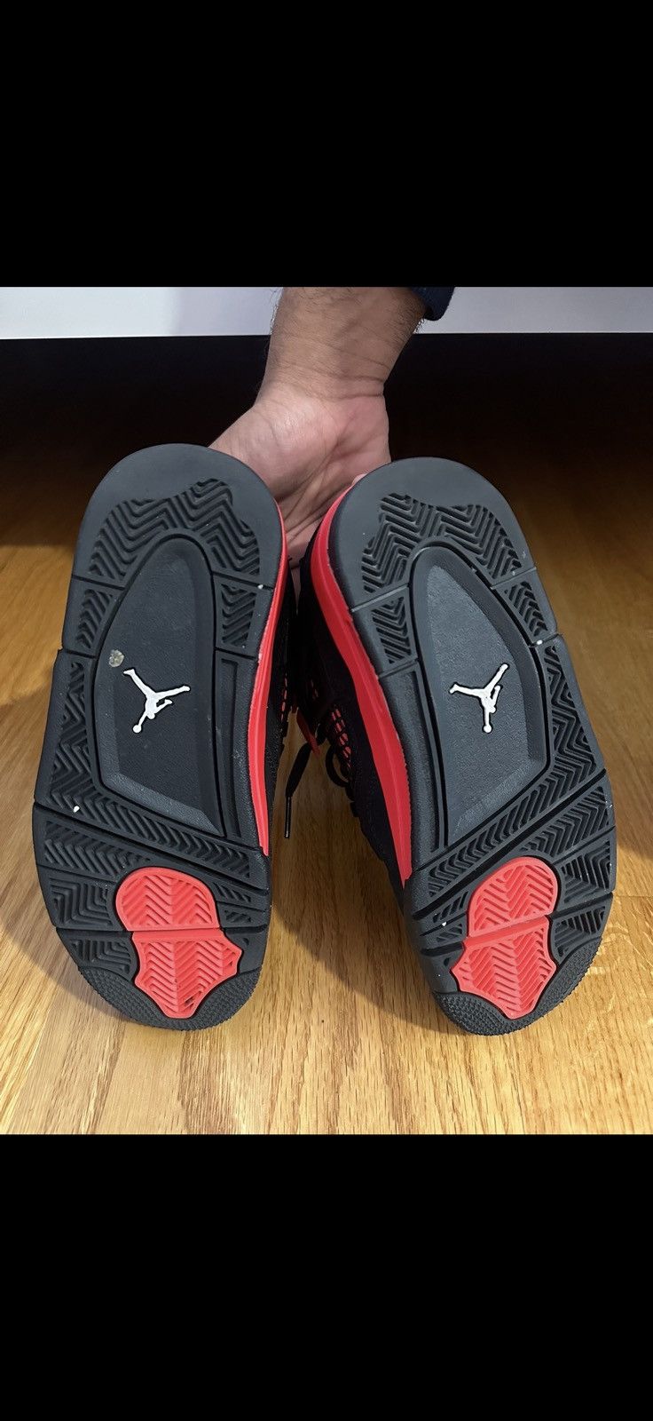 Jordan Brand Air Jordan 4 Red Thunder Size US 4 / IT 34 - 5 Thumbnail