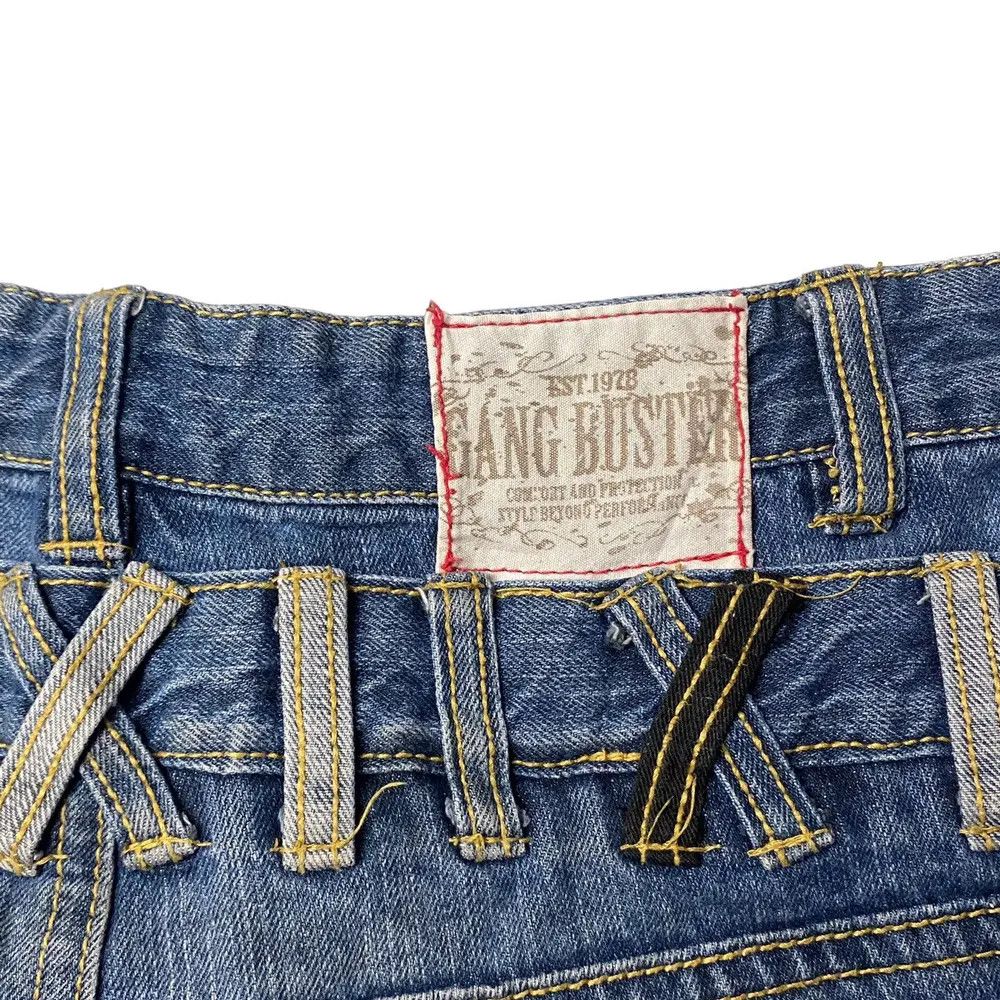 Hysteric Glamour 2000's Gang Buster Double Waist Washed Belt Loops Size US 28 / EU 44 - 13 Thumbnail