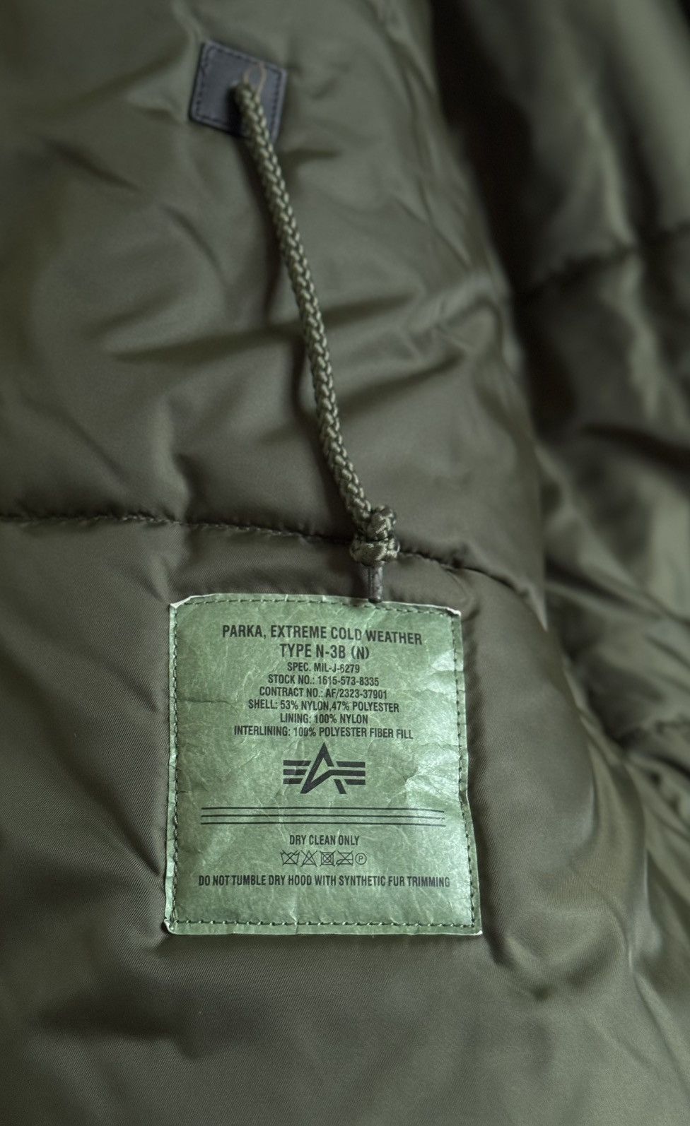 Alpha Industries Alpha Industries Parka Extreme Cold Weather Type N-3B Khaki Size US XL / EU 56 / 4 - 15 Thumbnail
