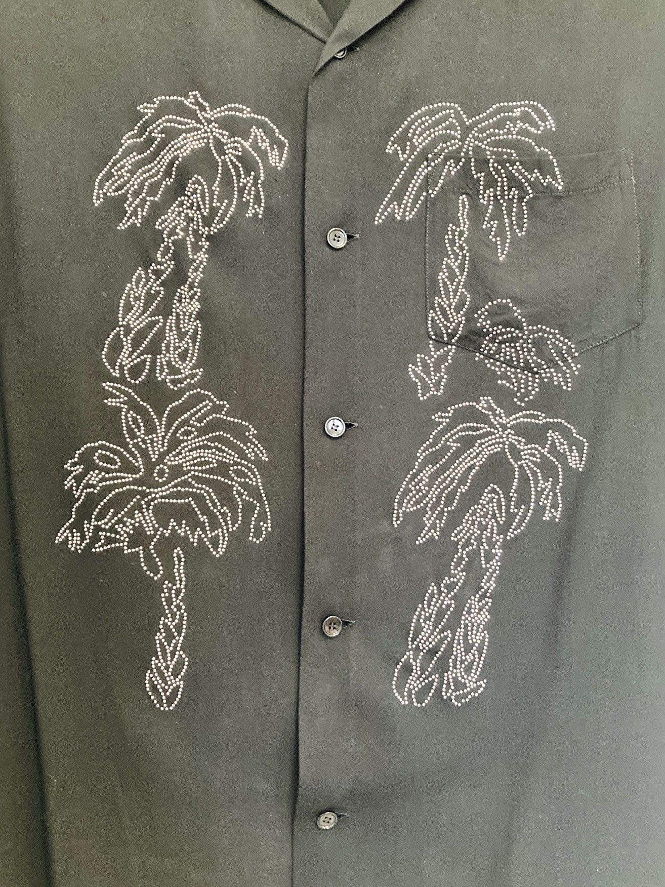 Celine CELINE BY HEDI SLIMANE 23SS BOWLING SHIRT IN EMBROIDERED Size US S / EU 44-46 / 1 - 4 Thumbnail