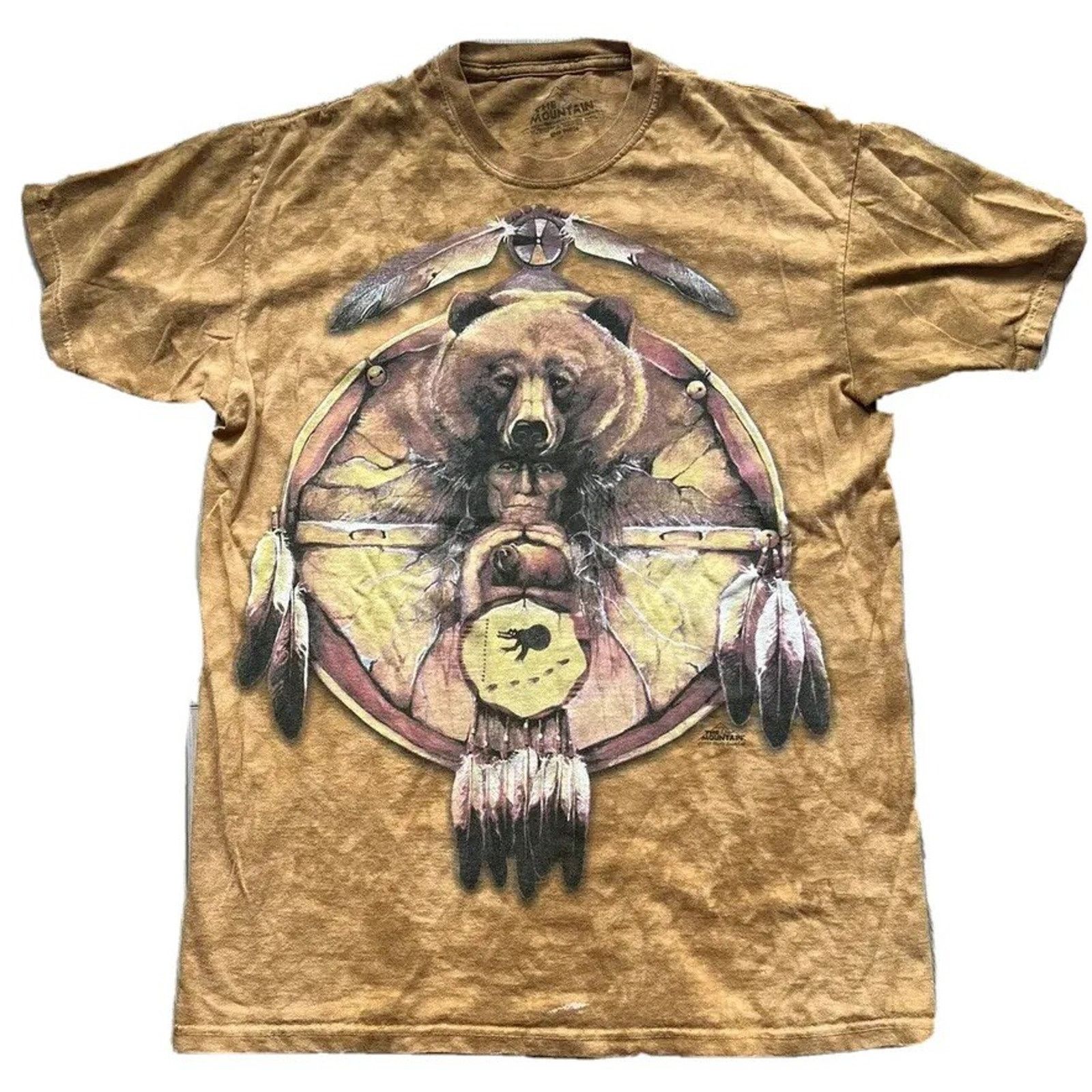 The Mountain Vintage The Mountain 1999 Native Bear Dream-Catcher Tie-Dye Size US L / EU 52-54 / 3 - 1 Thumbnail