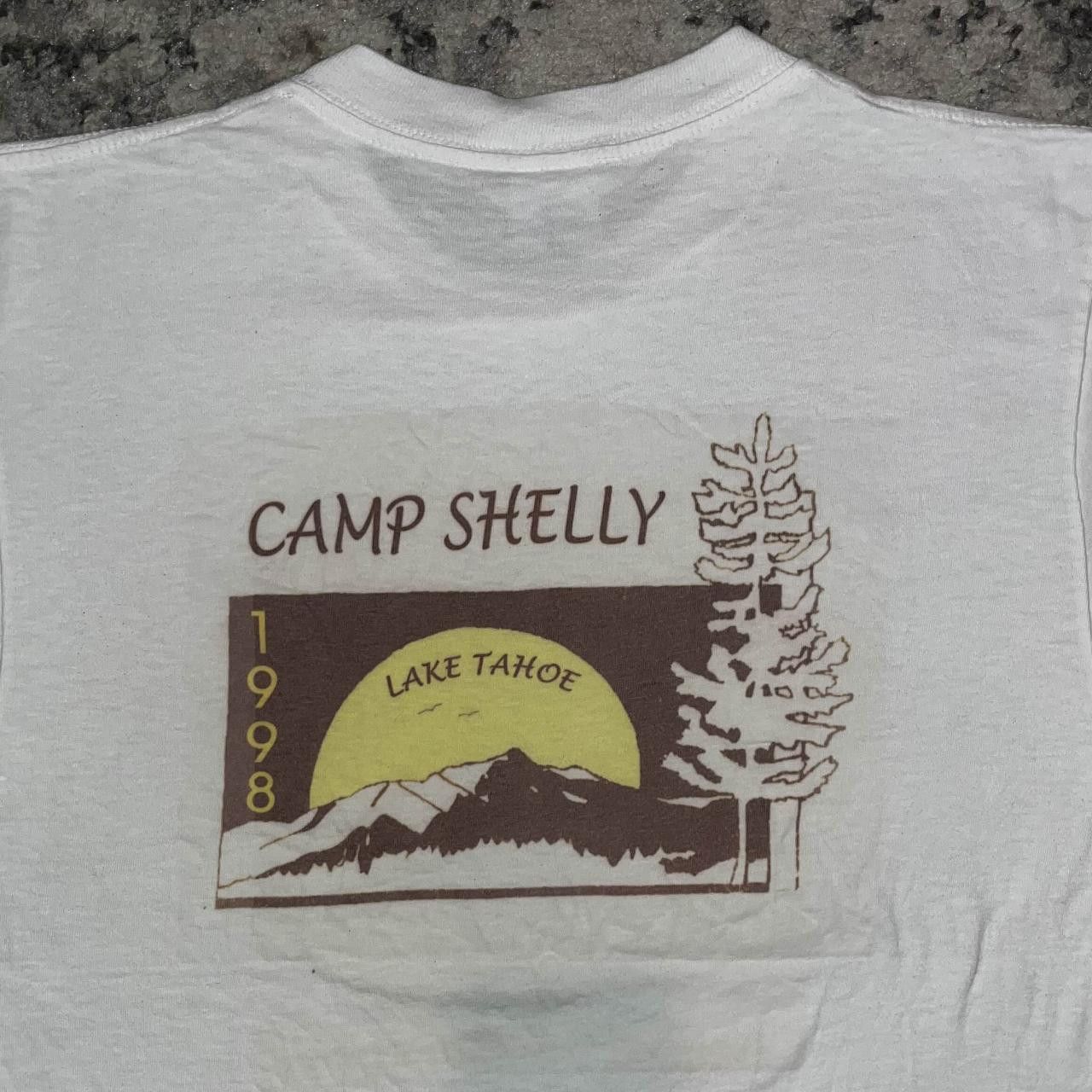 Vintage Vintage 90s Lake Tahoe Camp Shelly Shirt Size US M / EU 48-50 / 2 - 1 Thumbnail