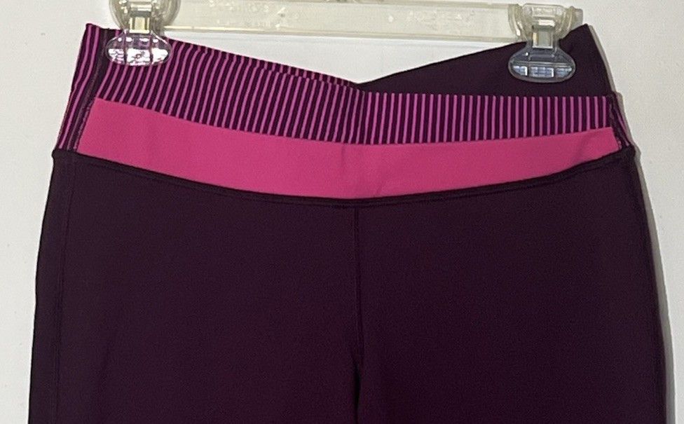 Lululemon Lululemon Astro Plum Stretch Flare Pants Size 31" - 6 Thumbnail