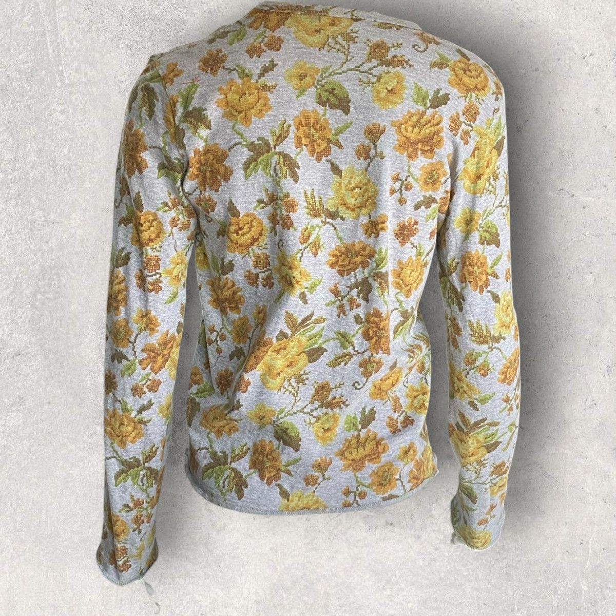 Comme des Garcons Vintage SS02 Patchwork Floral L/S Size M / US 6-8 / IT 42-44 - 4 Thumbnail