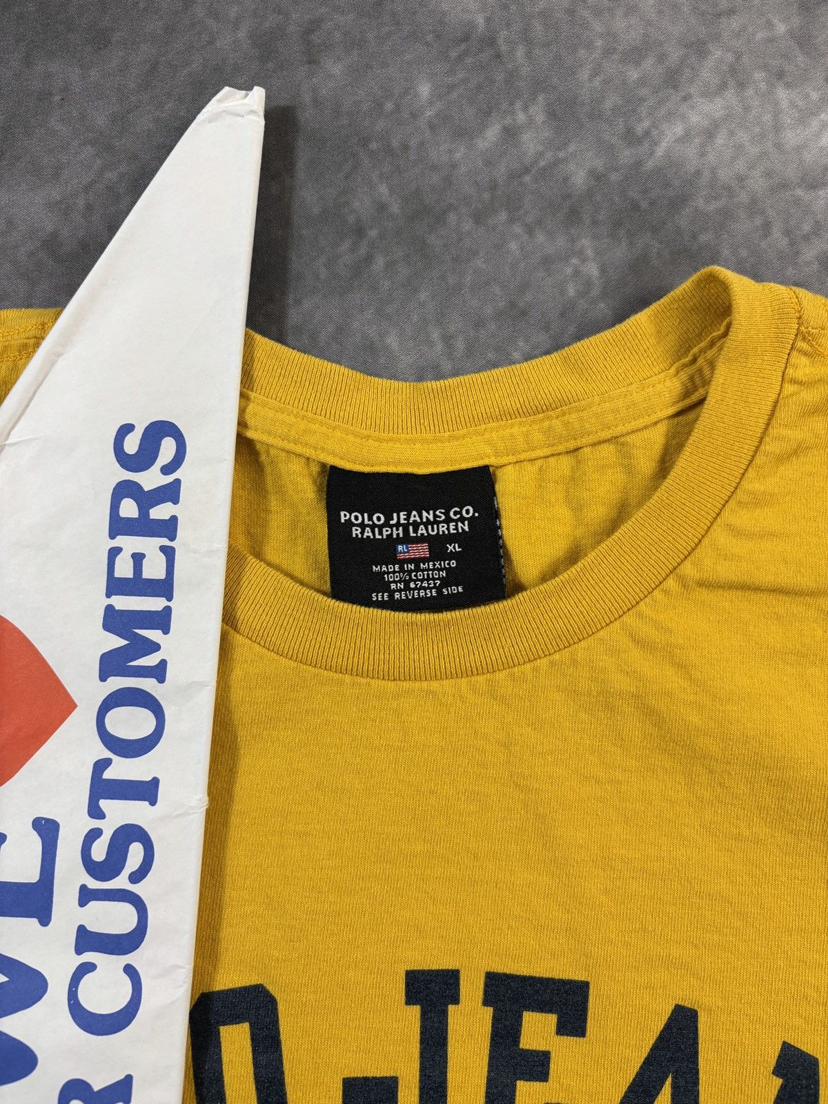 Polo Ralph Lauren Y2K Polo Jeans Tee Shirt 2000s Vintage Ralph Lauren 67 XL Size US XL / EU 56 / 4 - 2 Thumbnail