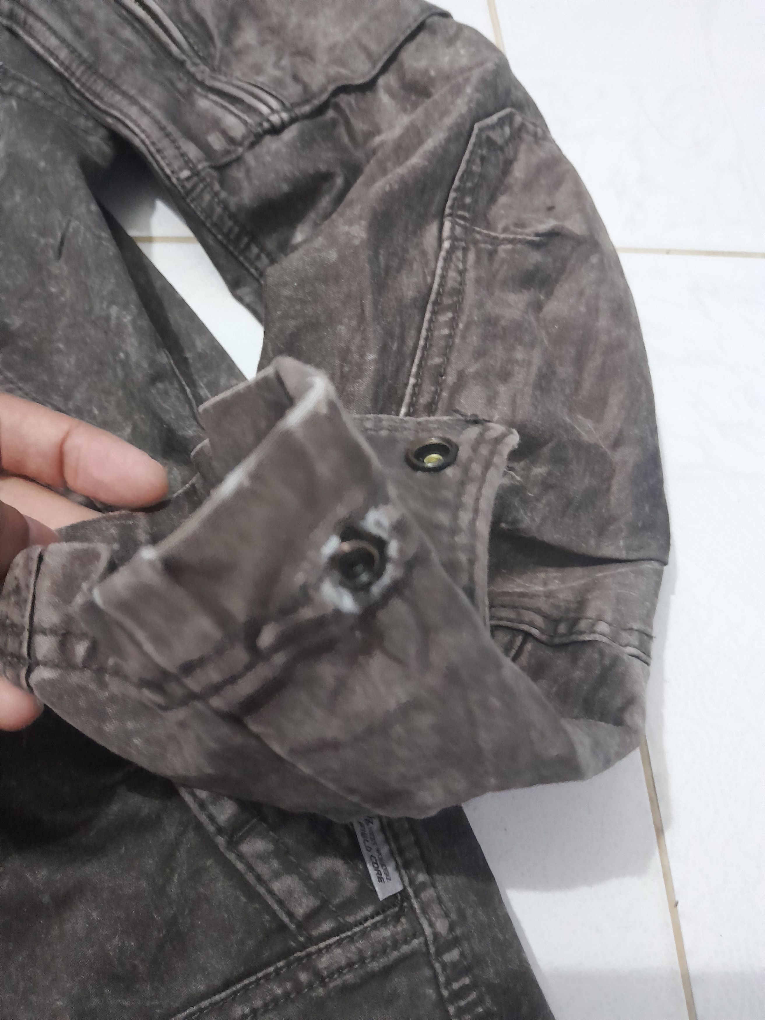 Japanese Brand FIELDCORE BRAND BIKER STYLE JACKET Size US M / EU 48-50 / 2 - 4 Thumbnail
