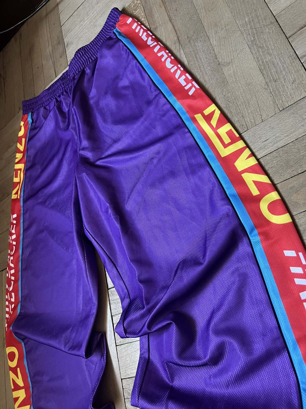 Kenzo Kenzo SS18 "Firecracker" Mesh Track Pants Size US 32 / EU 48 - 3 Thumbnail