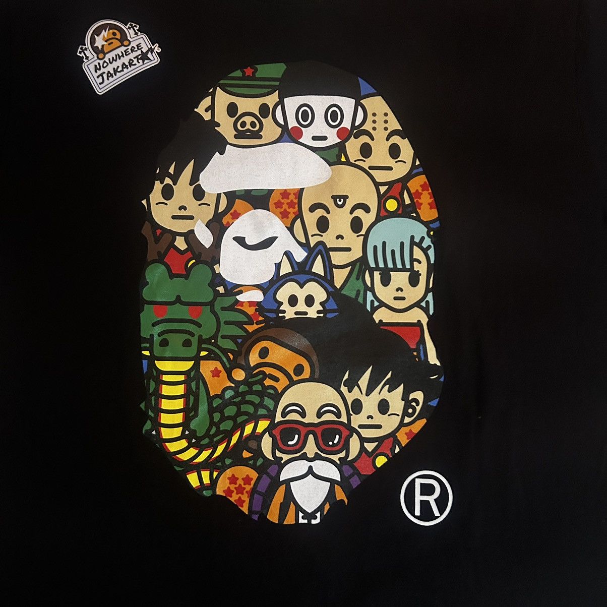 Bape Bape x Dragon Ball Ape Head Tee Size US L / EU 52-54 / 3 - 2 Thumbnail