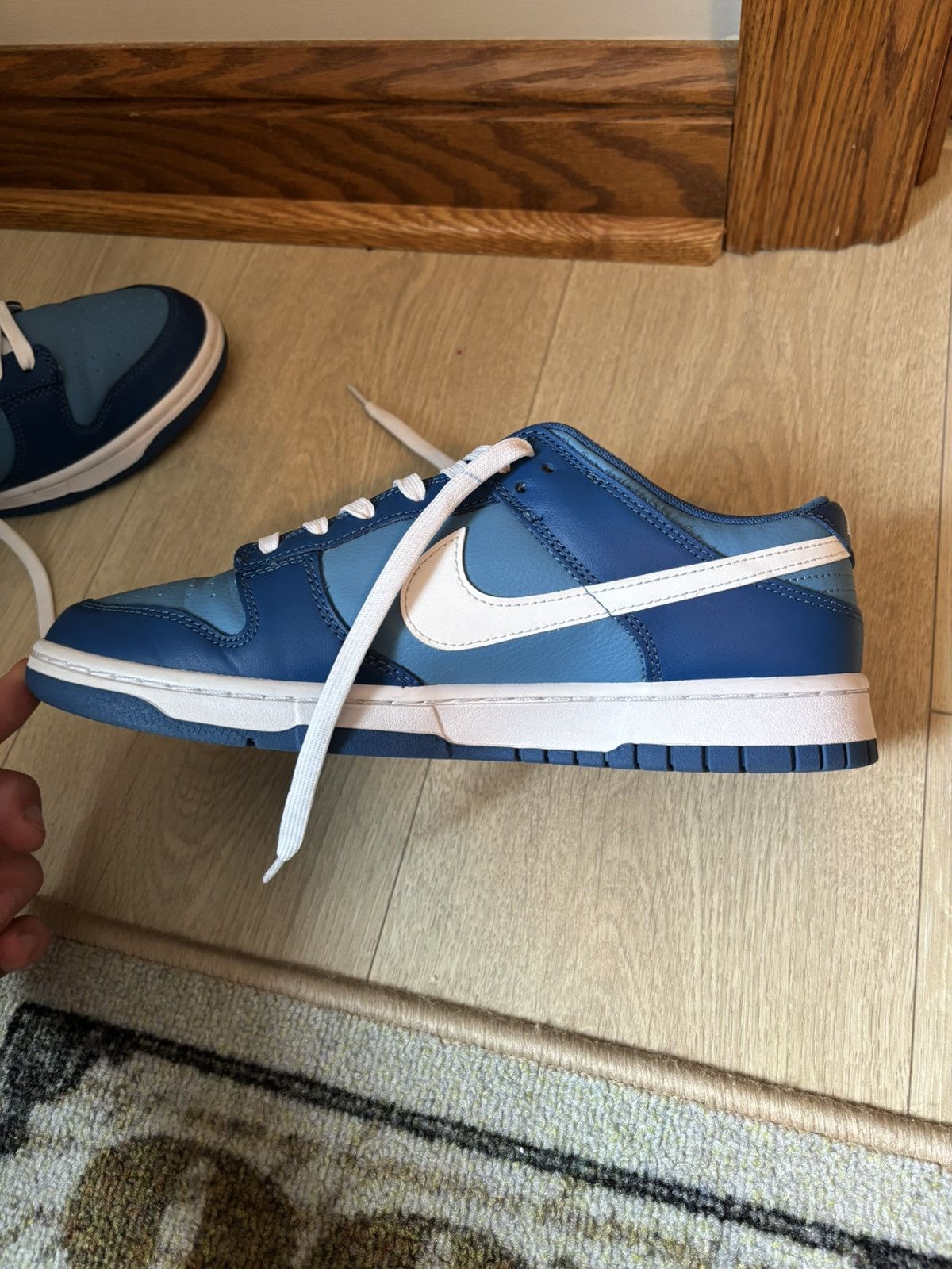 Nike Nike Dunk Low Dark Marina Blue Size US 10 / EU 43 - 2 Thumbnail