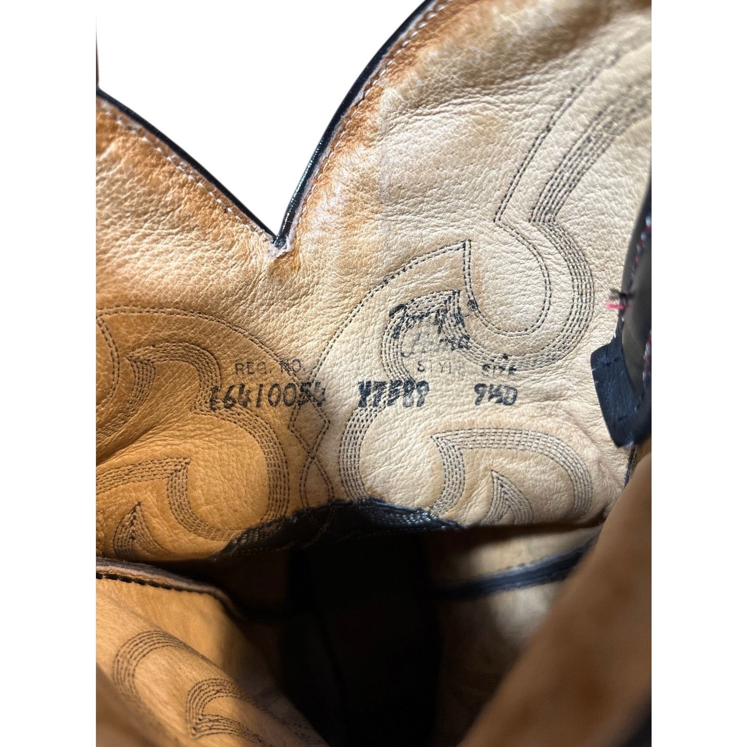 Tony Lama Tony Lama Western Leather Cowboy Boots Size 9.5 Size US 9.5 / EU 42-43 - 12 Thumbnail