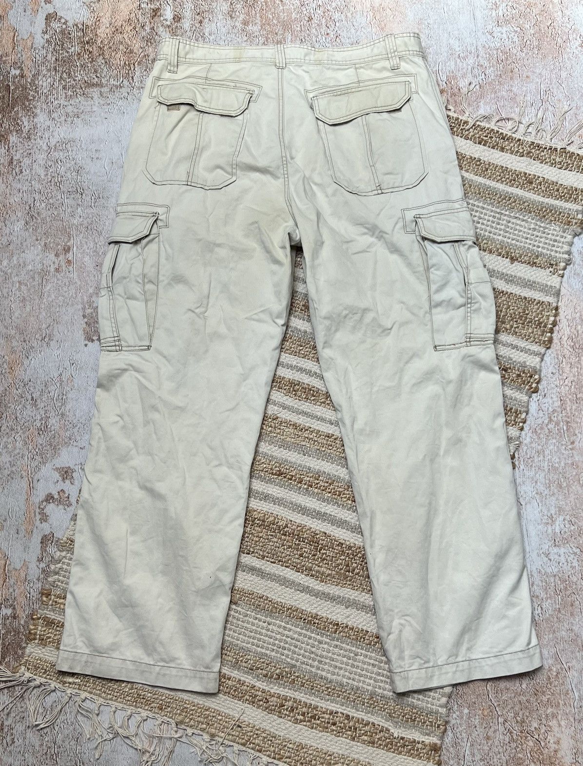 Japanese Brand Vintage Japanese heavy cargo pants Size US 36 / EU 52 - 6 Thumbnail
