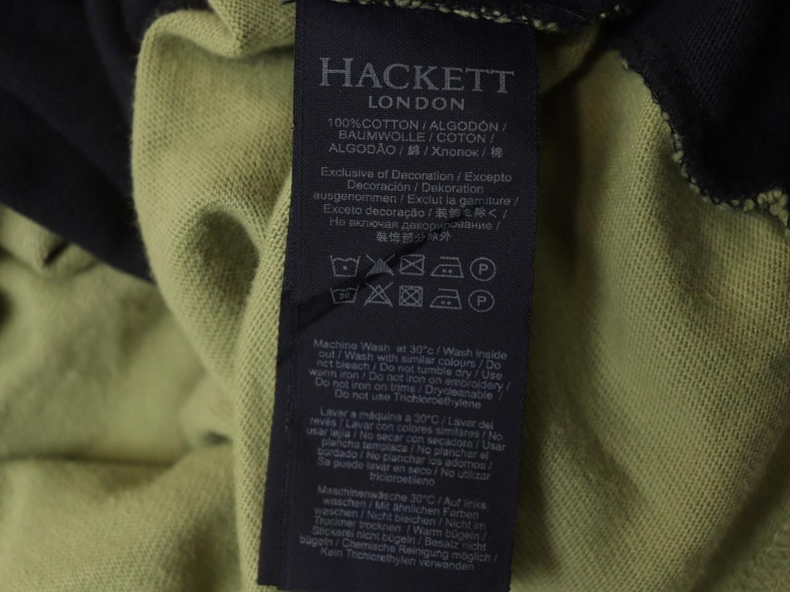 Hackett Hackett 1 Army Polo Team Raglan Sleeve Shirt Size XL Size US XL / EU 56 / 4 - 10 Thumbnail