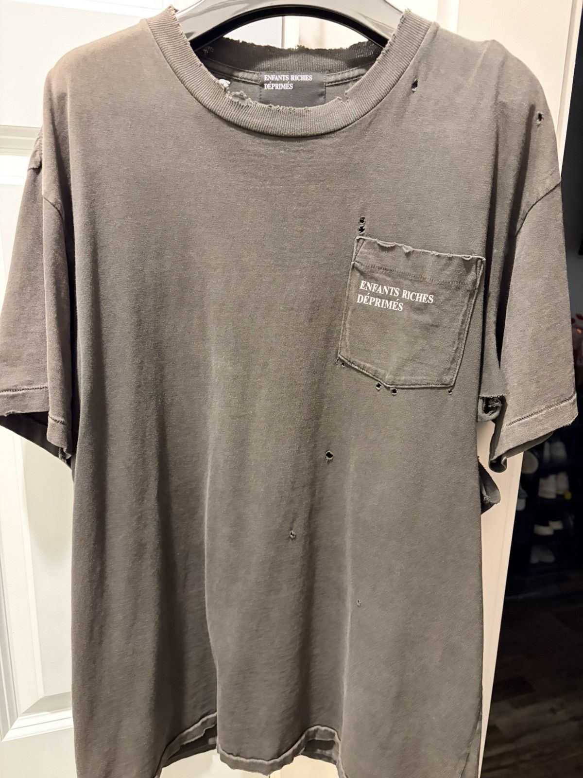 Enfants Riches Deprimes Thrashed pocket tee Size US L / EU 52-54 / 3 - 1 Thumbnail