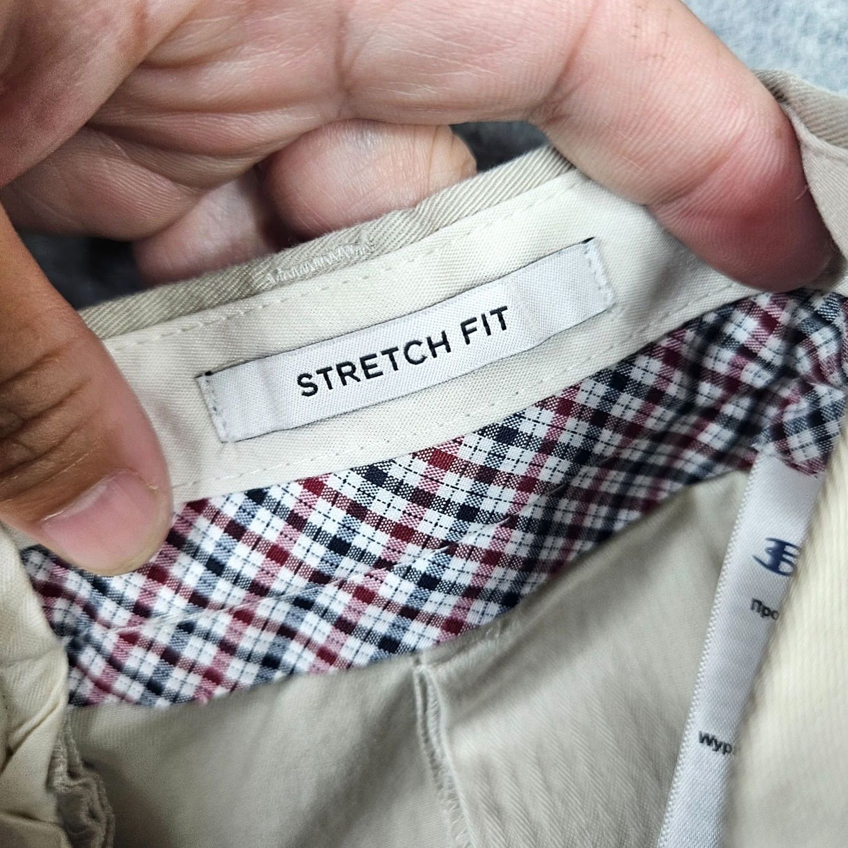 Ben Sherman Ben Sherman Men's The Original Stretch Slim Chino Pants 28S Beige Slim Straight 28 in Inseam 30 New Size US 28 / EU 44 - 4 Thumbnail
