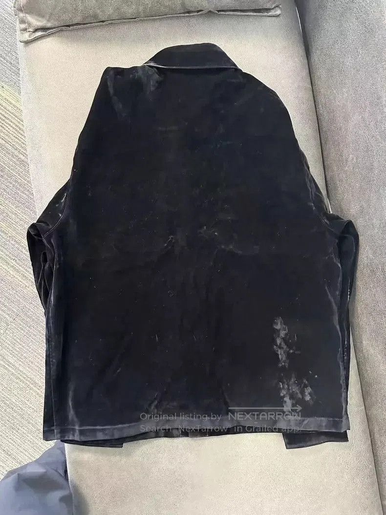 Prada Prada Velvet Suede Jacket Coat Size L. Size US L / EU 52-54 / 3 - 2 Thumbnail