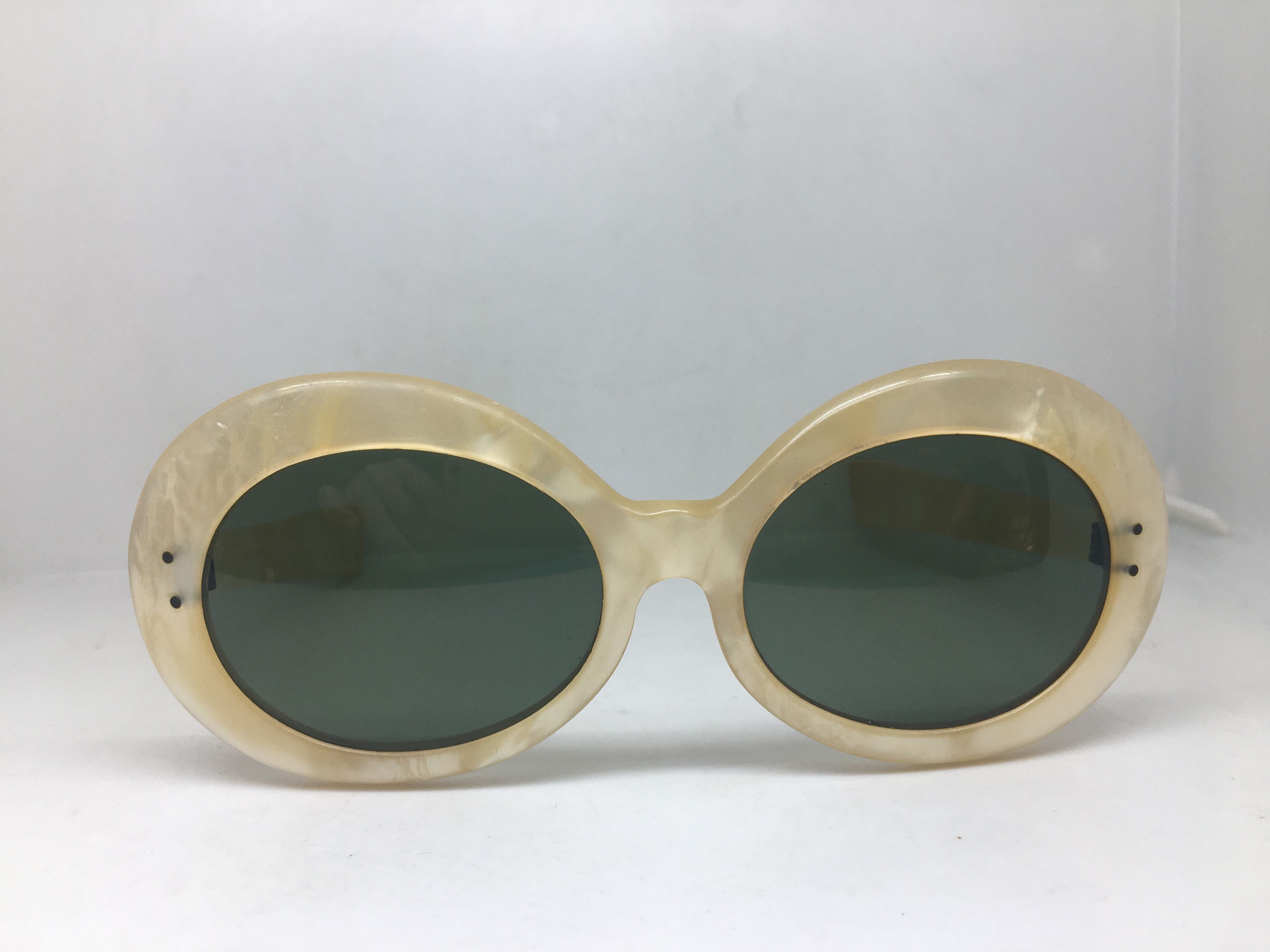 Vintage vintage Handmade JACKIE O COUTURE Sunglasses Frame France Size ONE SIZE - 1 Thumbnail
