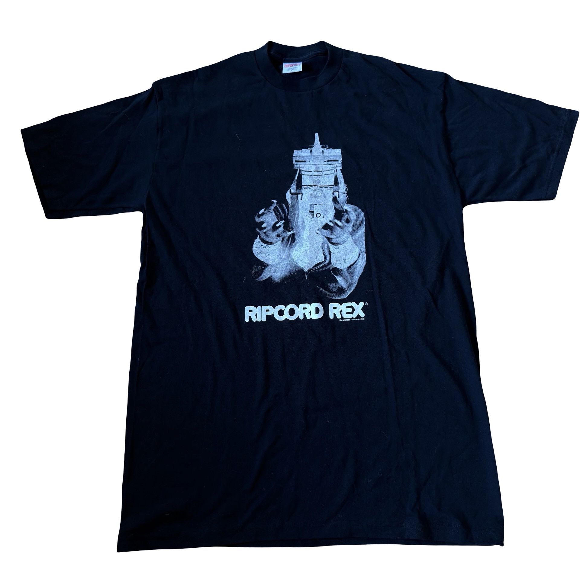 Supreme 2003 Supreme X Rammellzee Ripcord Rex Tee | Grailed