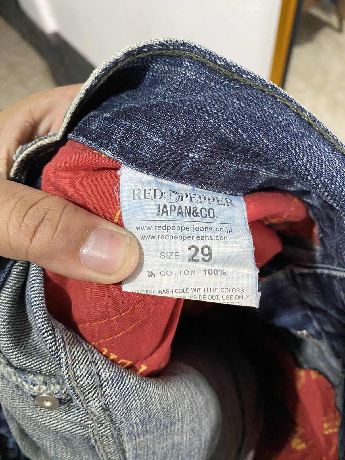 Other Rare vintage red pepper jeans faded Size US 29 - 9 Thumbnail
