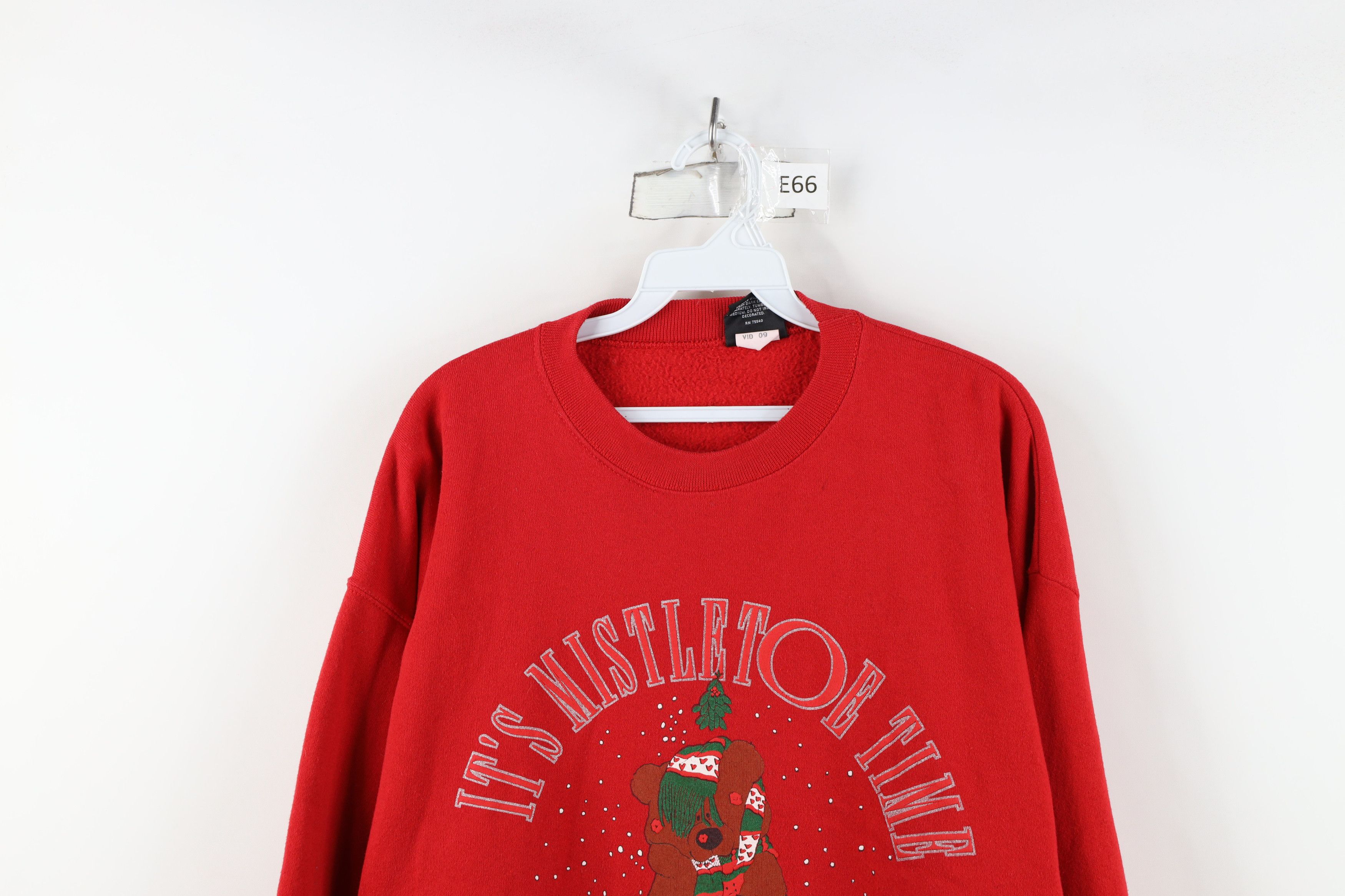 Vintage Vintage 90s Streetwear Christmas Ohio Sweatshirt USA Red Size L / US 10 / IT 46 - 2 Thumbnail