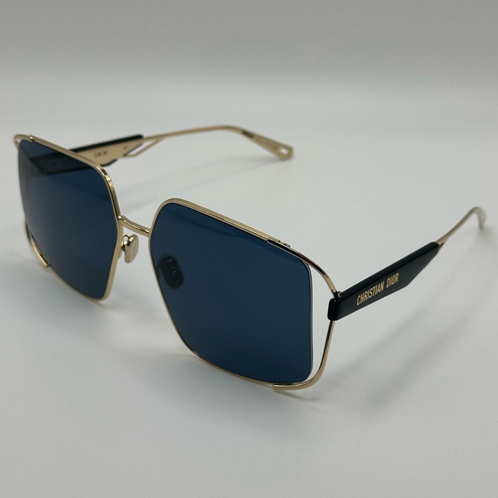 Dior NEW Dior Sunglasses Archidior S1U Shiny Gold Blue Women Size ONE SIZE - 1 Thumbnail