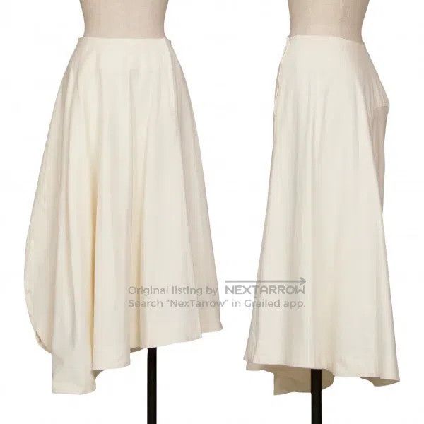 Comme des Garcons Comme Des Garcons size M Ghost bride silk blend skirt Size 23" - 1 Thumbnail