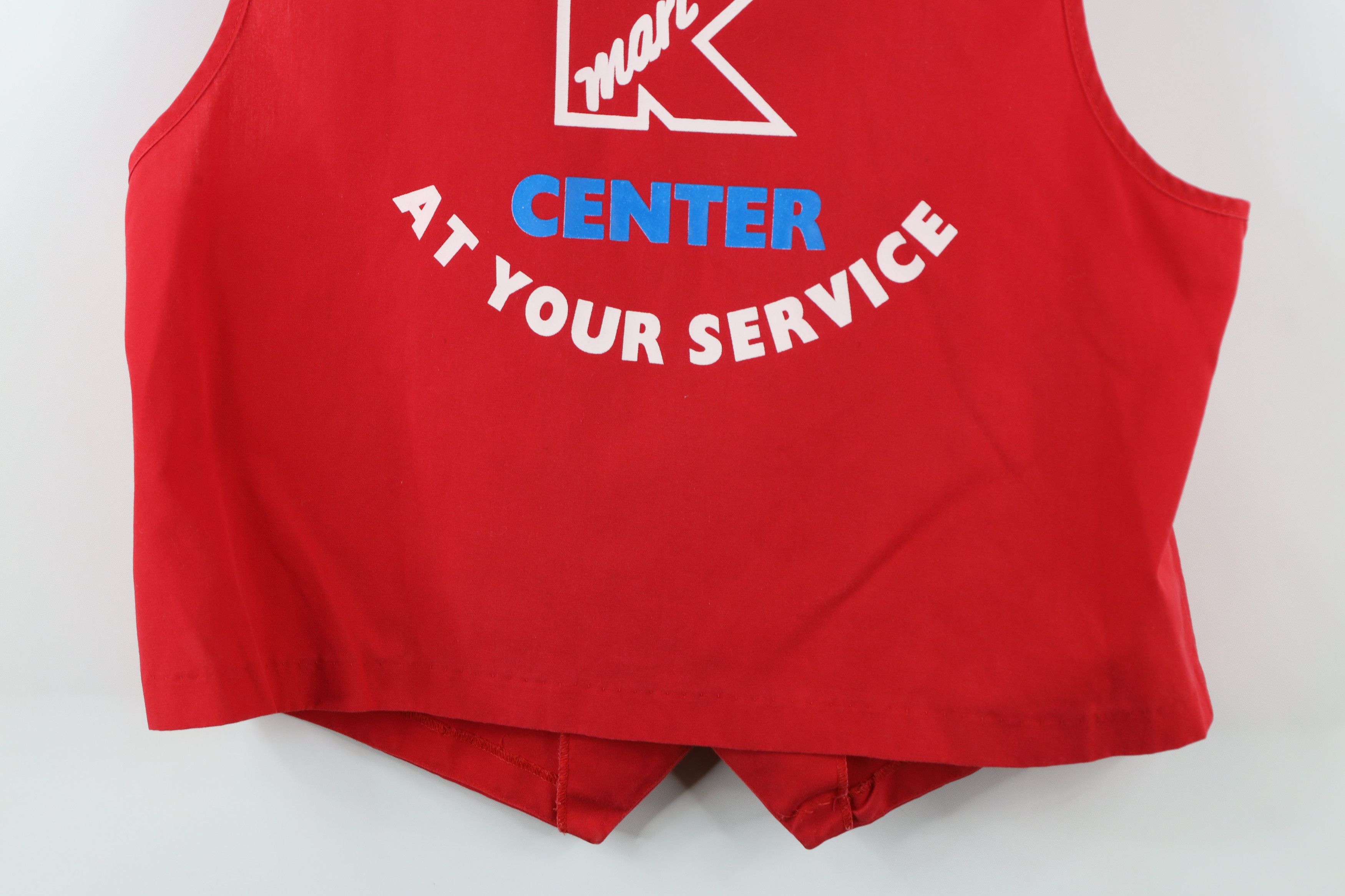 Vintage Vintage 90s Streetwear Super K Mart Center Greeter Vest Size US L / EU 52-54 / 3 - 13 Thumbnail