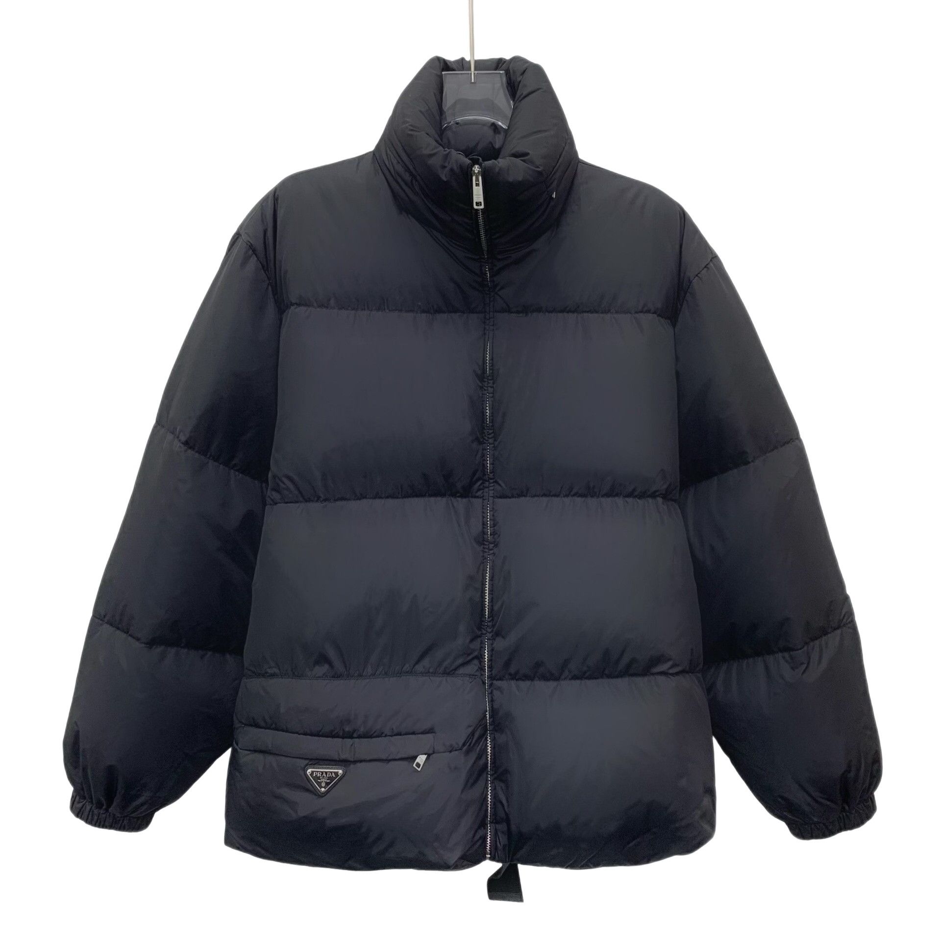 Prada Prada Triangle Logo Stand Collar Puffer Jacket Size 38 Size XS / US 0-2 / IT 36-38 - 1 Thumbnail