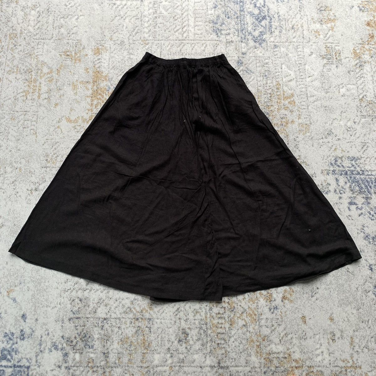 Japanese Brand × Vintage Rare Japanese Niko And... Yohji Style Hakama Linen Pants Size US 32 / EU 48 - 6 Thumbnail