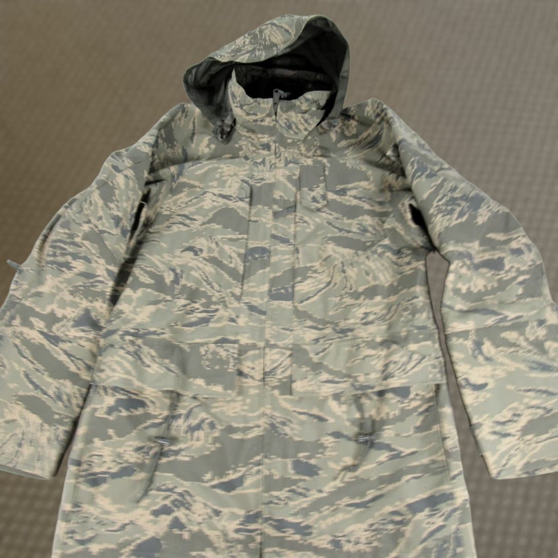 Vintage Mc Daniel Gore Tex Jacket Mens Small Green Camouflege Parka Hooded USA Size US S / EU 44-46 / 1 - 1 Thumbnail