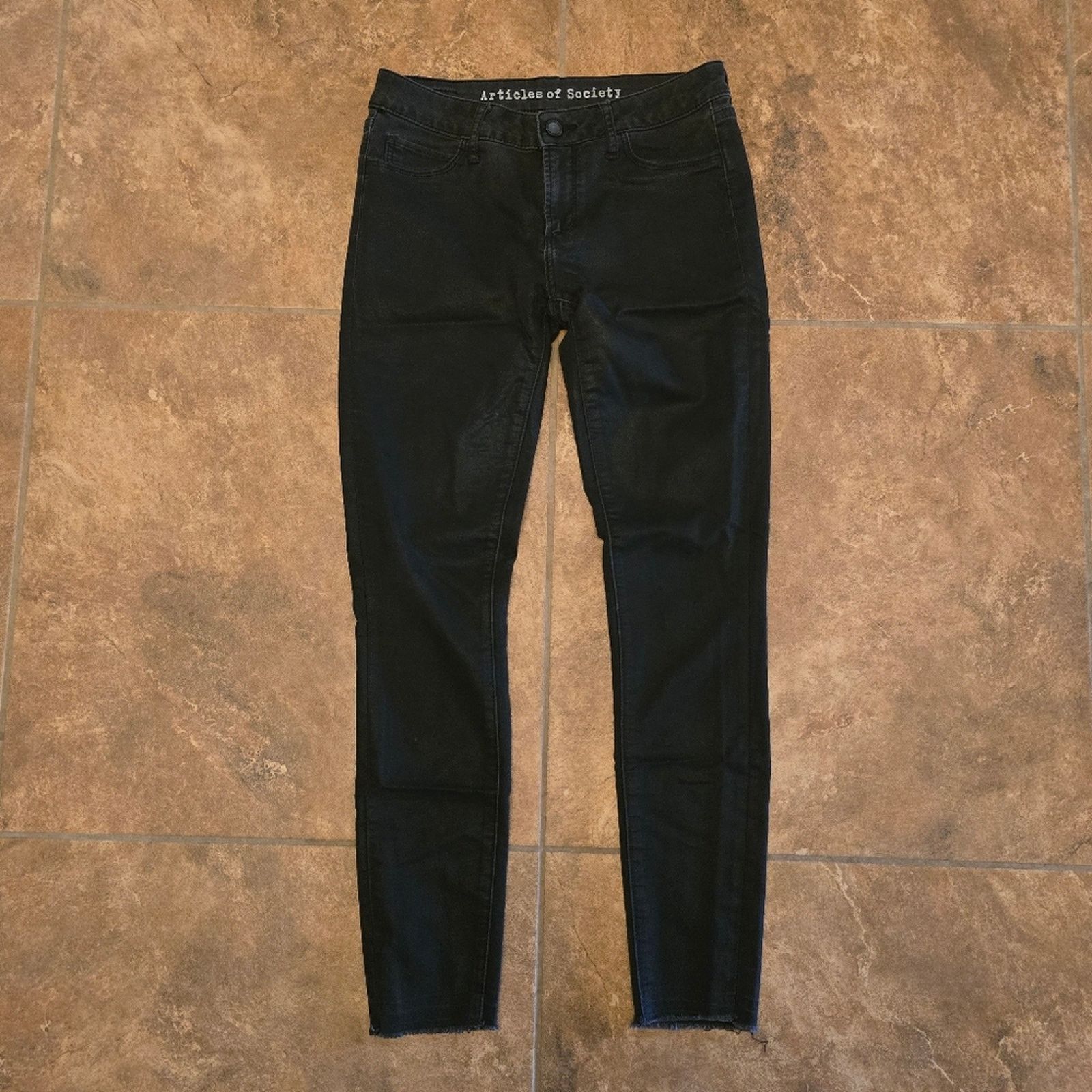 Other Black Denim | ARTICLES OF SOCIETY | Skinny Jean Size 25" / US 0 / IT 36 - 1 Thumbnail