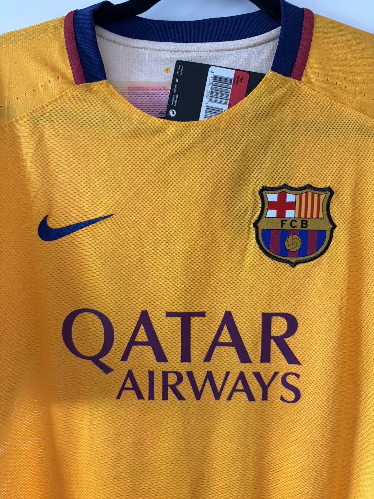 Barcelona nike 2015/2016 wyjazdowa Messi meczowa — zdjęcie 7