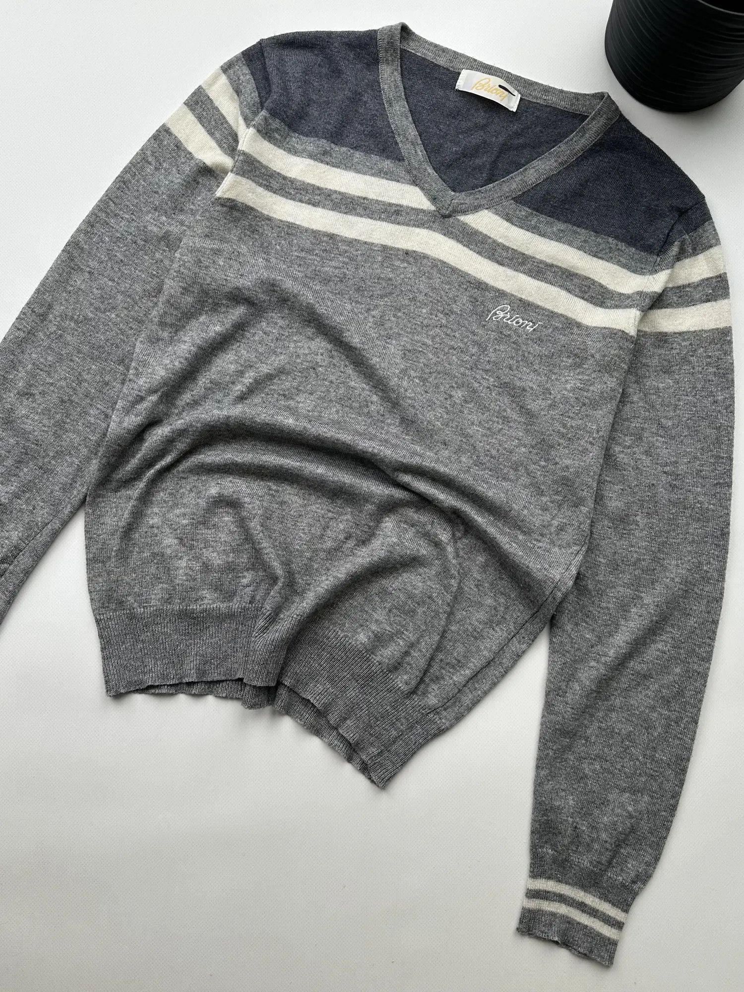 Brioni Brioni Vintage Wool Sweater (362) Size US S / EU 44-46 / 1 - 3 Thumbnail
