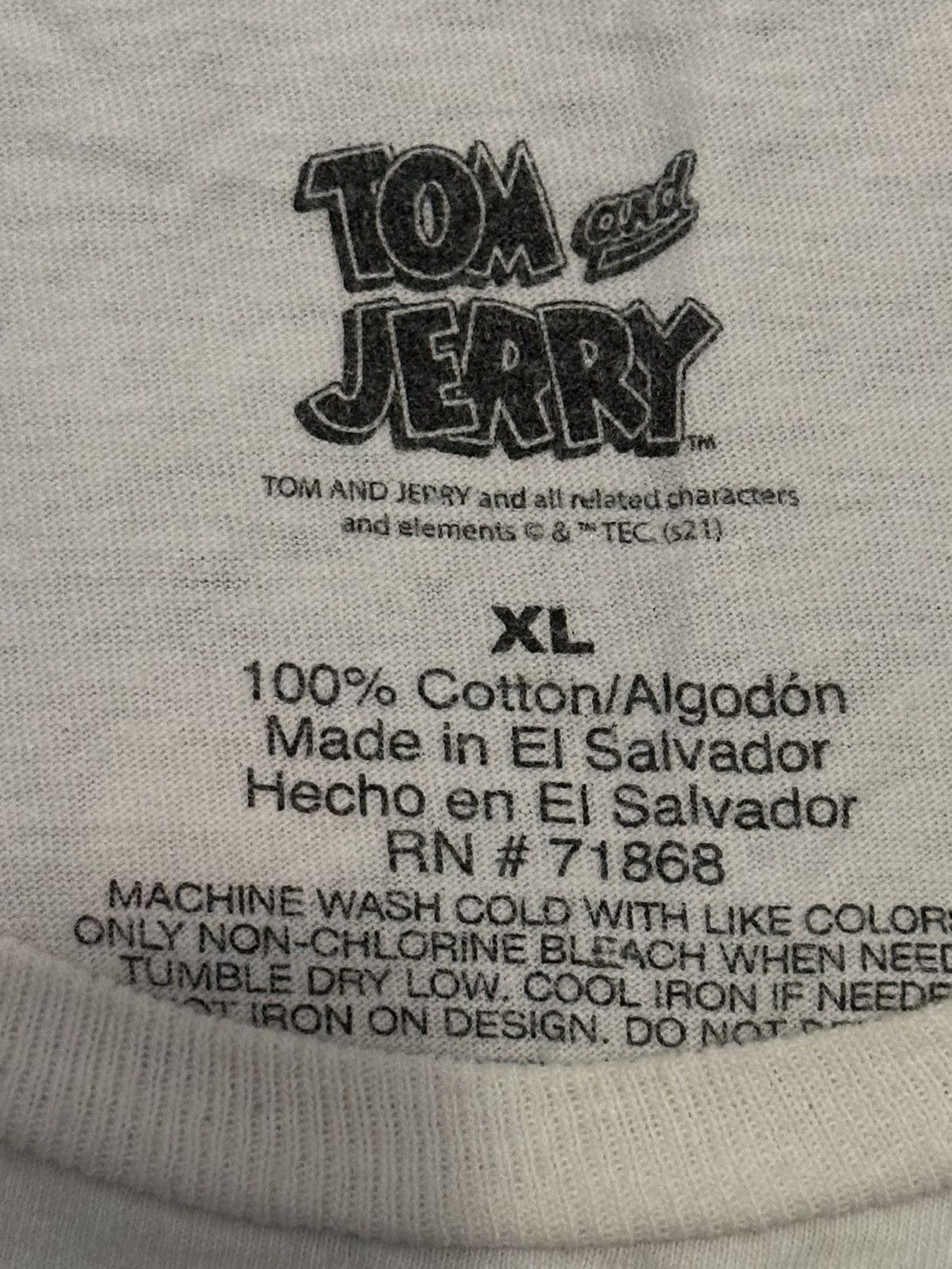 Other Tom & Jerry Cartoon Characters Shirt Size US XL / EU 56 / 4 - 7 Thumbnail