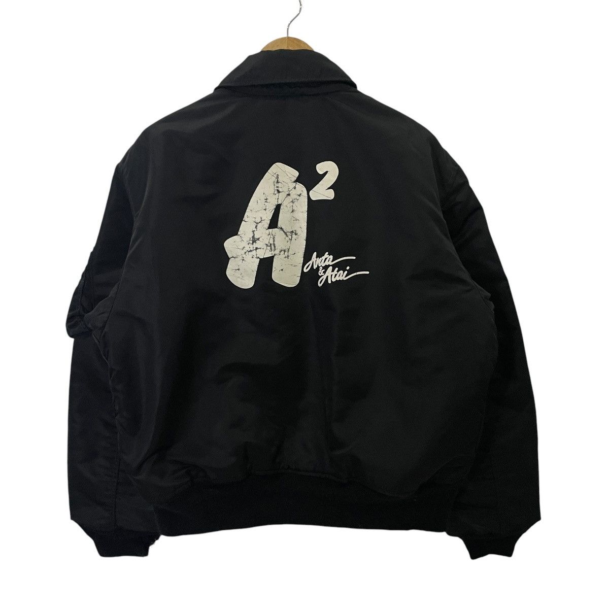 Alpha Industries Vintage 80s Alpha Industries Cwu-45/p Flight Jacket Size US XL / EU 56 / 4 - 1 Thumbnail