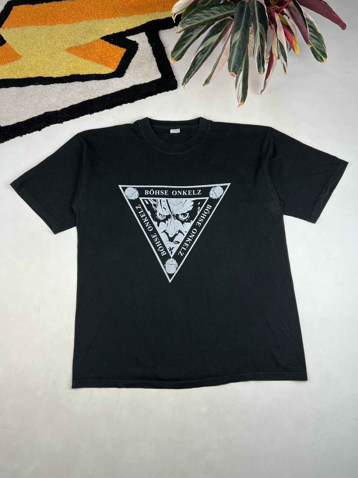 Band Tees × Vintage Bohse Onkelz Vintage 90s T Shirt band tee Size US XL / EU 56 / 4 - 1 Thumbnail