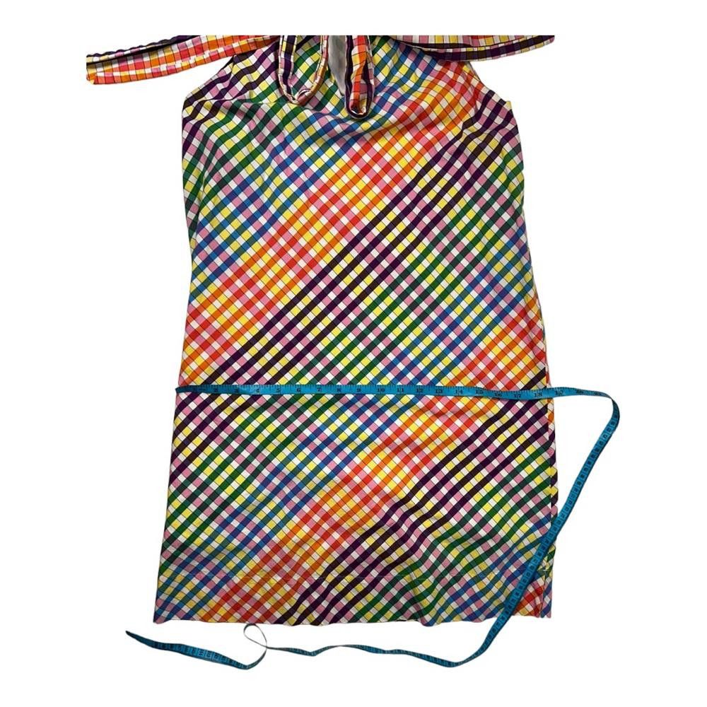 J.Crew J. Crew l Rainbow Gingham Plaid Dress Size 2 Size XS / US 0-2 / IT 36-38 - 6 Thumbnail