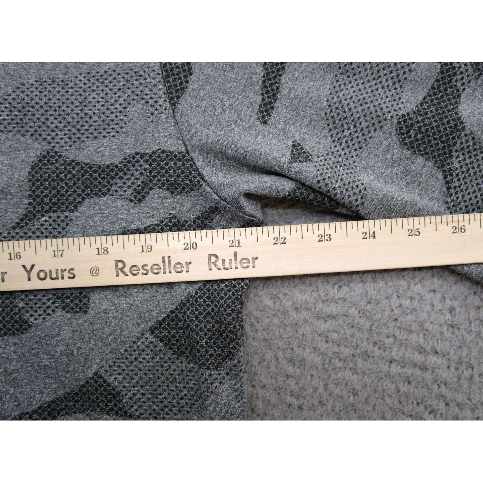 Vintage Mondetta Women's 1/2 Zip Active Popover Jacket Casual Camouflage Black M Pullover Sweater Activewear Clothing Size M / US 6-8 / IT 42-44 - 5 Thumbnail