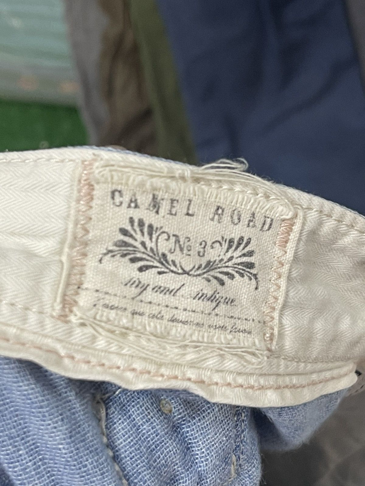 Japanese Brand × Vintage Vintage Camel Road Denim Size US 26 / EU 42 - 20 Thumbnail