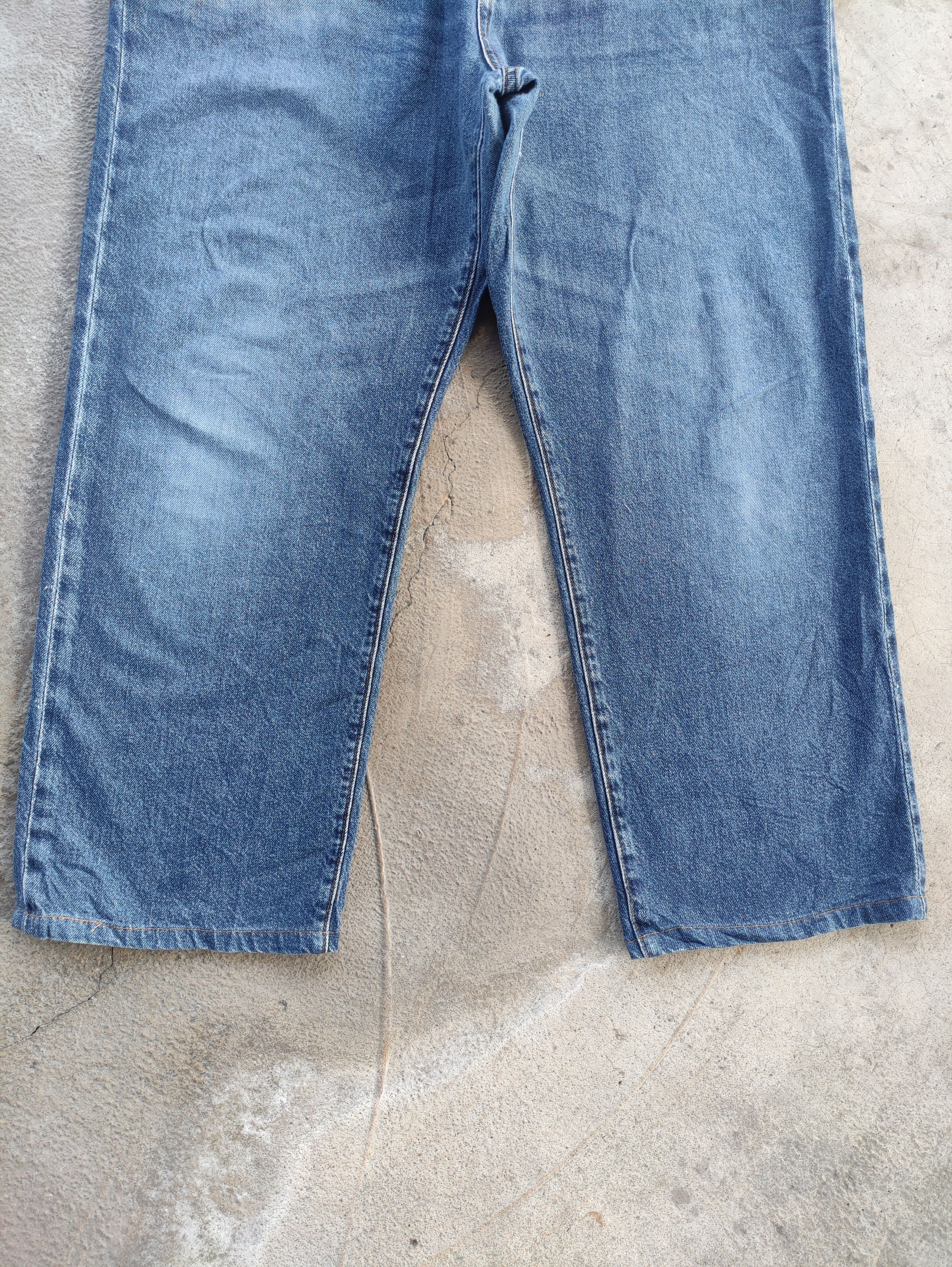 GU Vintage GU Baggy Jean Faded Denim Pants Size US 40 / EU 56 - 4 Thumbnail