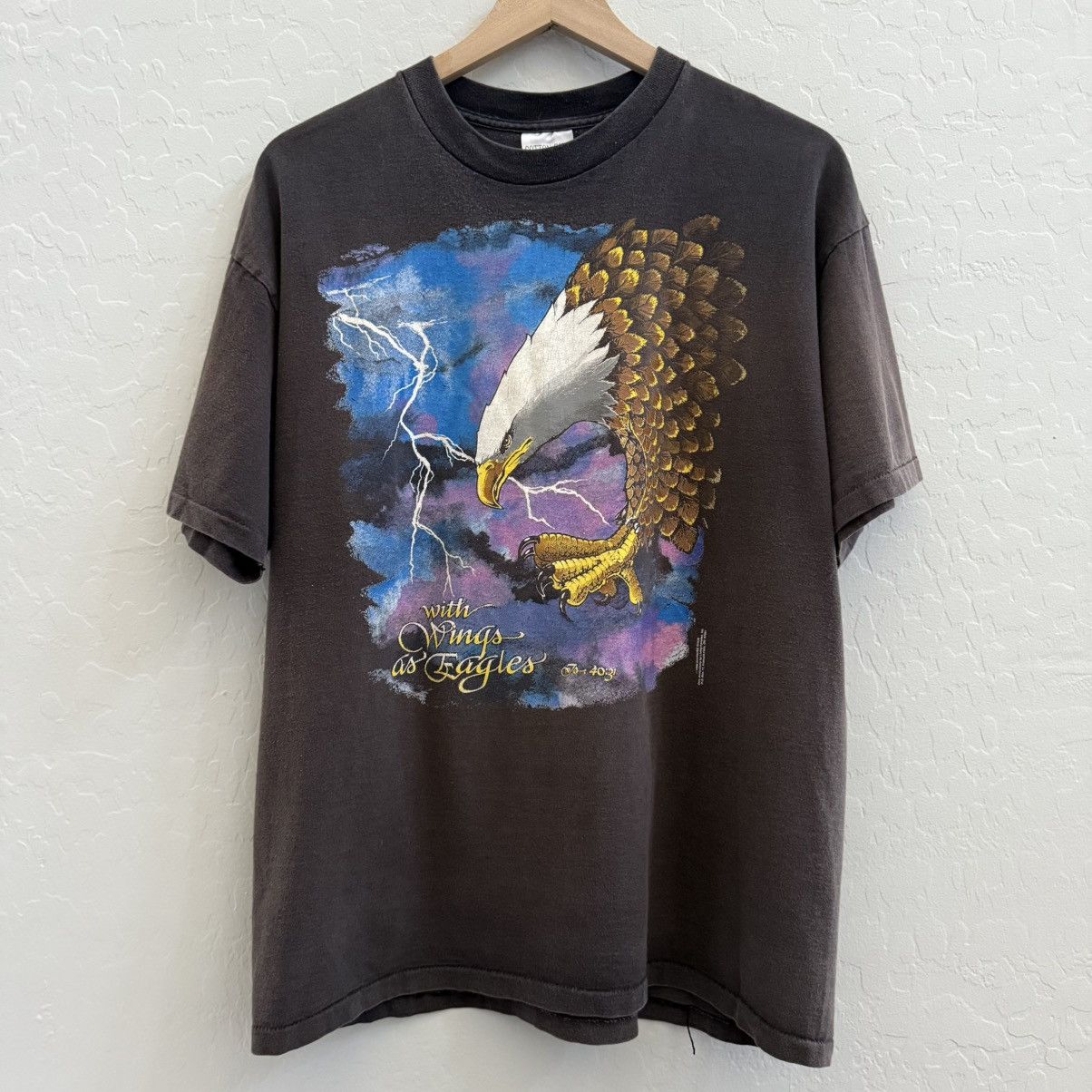 Vintage 1990 Eagle Nature Jesus Tee