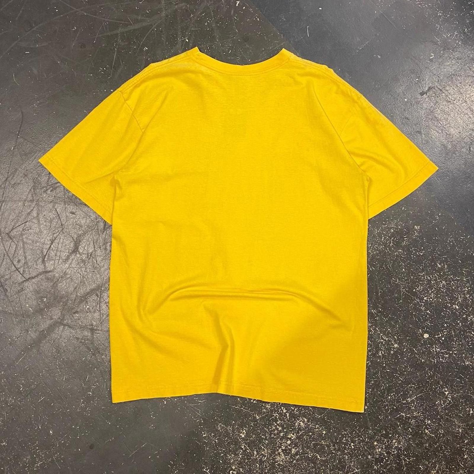 Adidas Vintage Yellow Adidas Tee Size US L / EU 52-54 / 3 - 7 Thumbnail