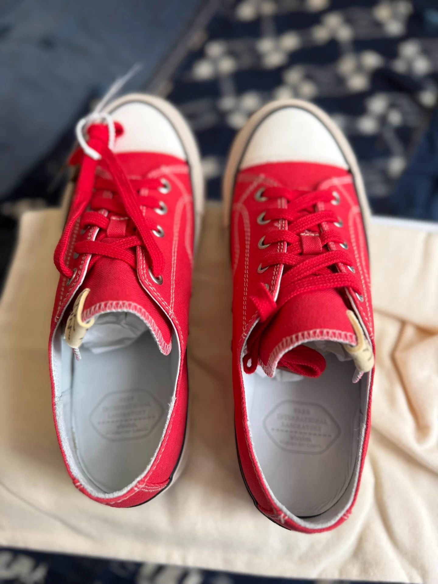 Visvim VISVIM 25SS Skagway L.T. Lo Red Size 8 New Size US 8 / EU 41 - 7 Thumbnail