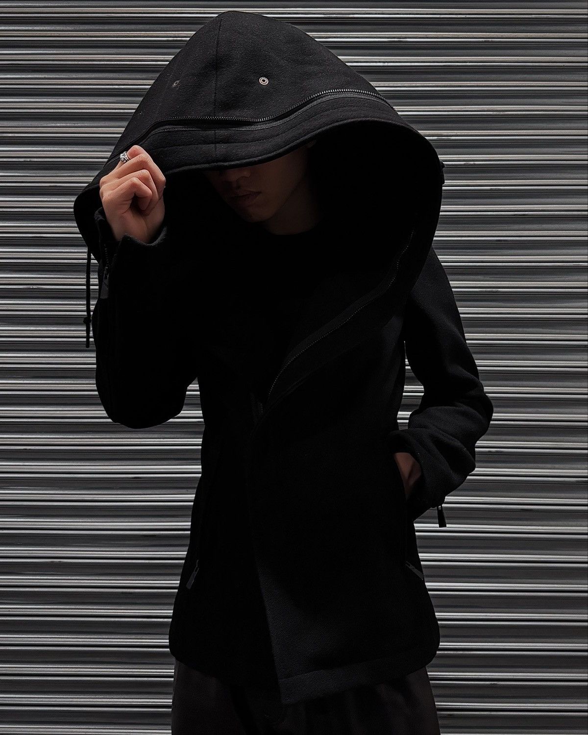 ジャケット・アウター KATHARINE HAMNETT LONDON jacket y2k Vintage Katharine Hamnett London Jacket L Size Black Colour