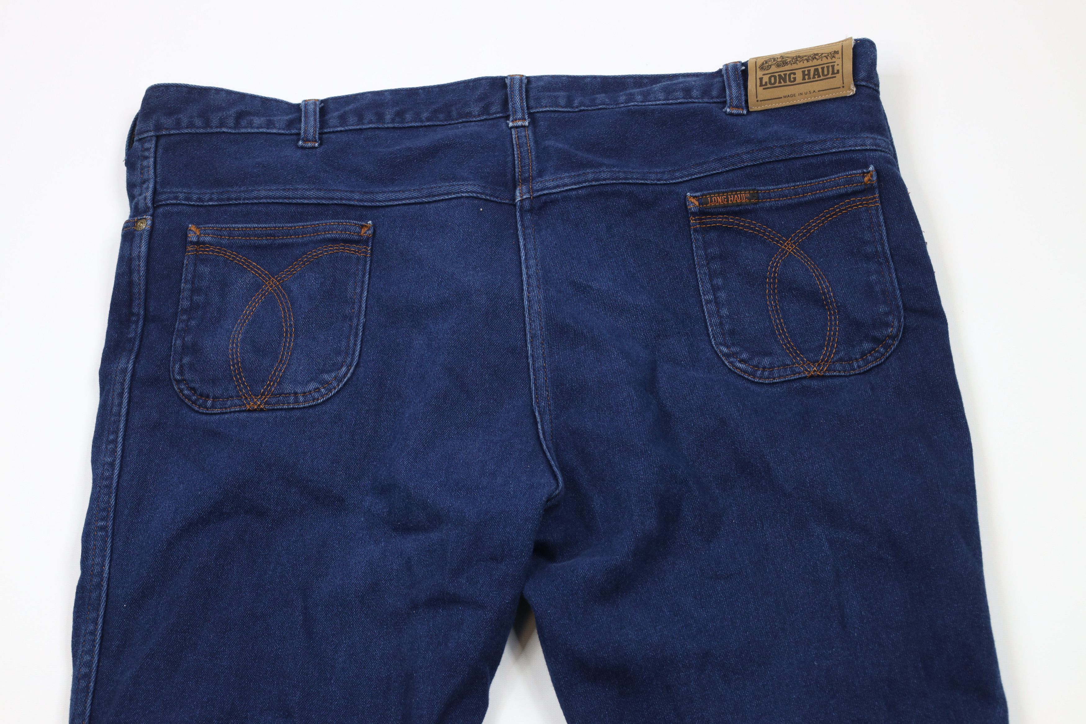 Vintage Vintage 70s Streetwear Bootcut Western Denim Jeans Blue USA Size US 44 / EU 60 - 10 Thumbnail
