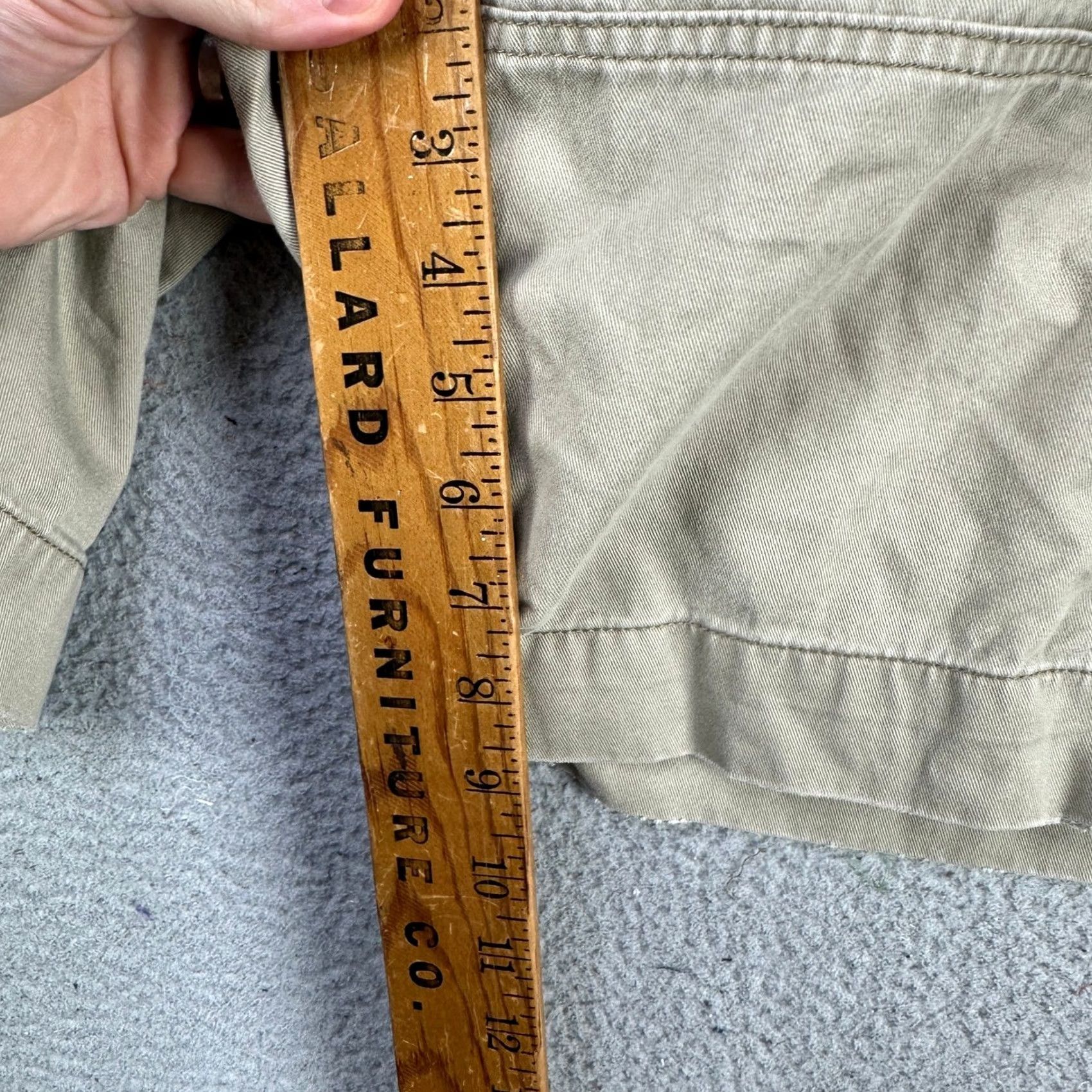 Polo Ralph Lauren Polo Ralph Lauren Shorts Cargo Mens 40 Beige Flat Front Pockets Chino Outdoor Casual Size US L / EU 52-54 / 3 - 6 Thumbnail